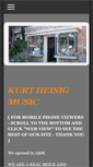 Mobile Screenshot of kurtheisigmusic.com